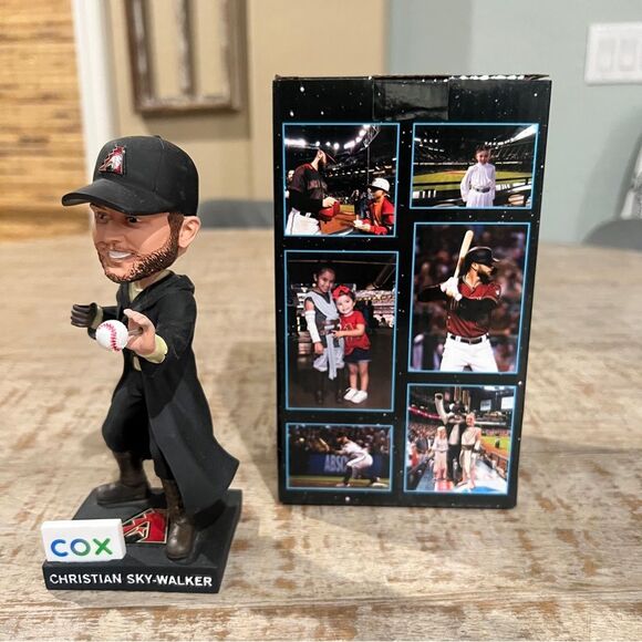 Star Wars Arizona Diamondbacks Christian Sky-Walker Bobblehead SGA - Picture 6 of 7